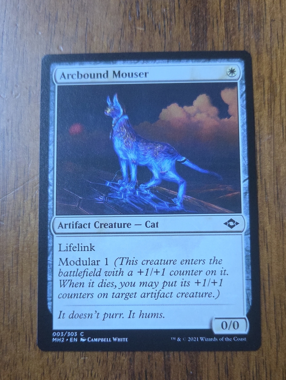 Arcbound Mouser Blue Art Print - Home Art